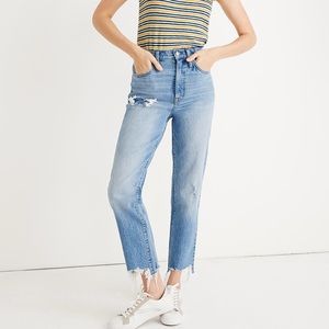 Madewell Classic Straight Jeans Corrie Wash Sz 26